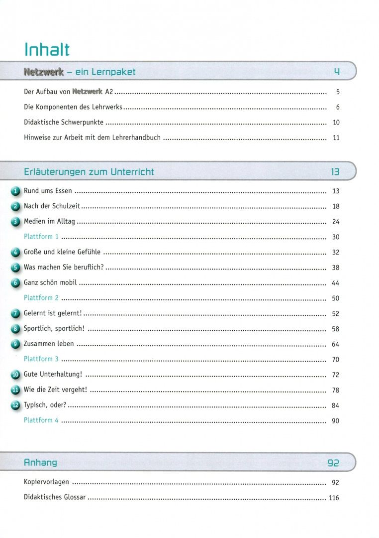 Katja Wirth: Netzwerk. A2. Lehrerhandbuch