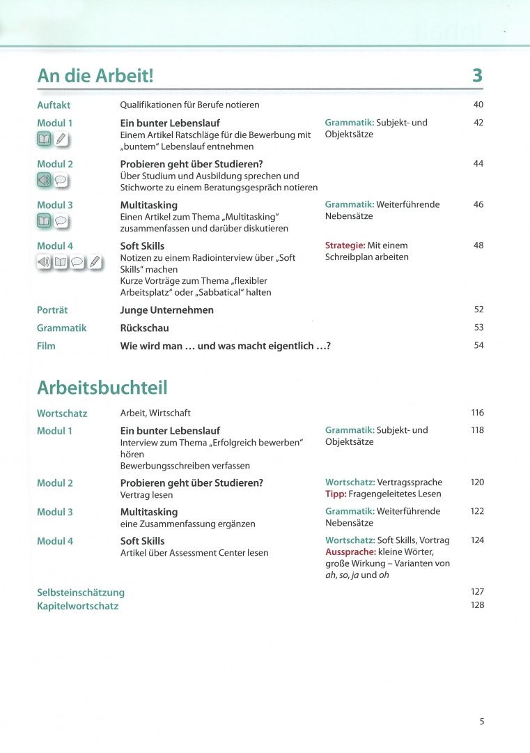 Tanja Sieber: Aspekte neu. C1. Lehr- und Arbeitsbuch. Teil 1. Mittelstufe Deutsch (+CD)