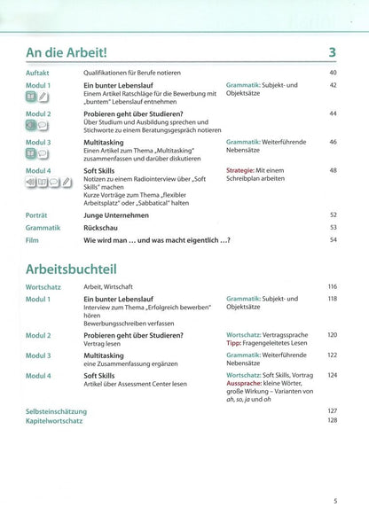 Tanja Sieber: Aspekte neu. C1. Lehr- und Arbeitsbuch. Teil 1. Mittelstufe Deutsch (+CD)