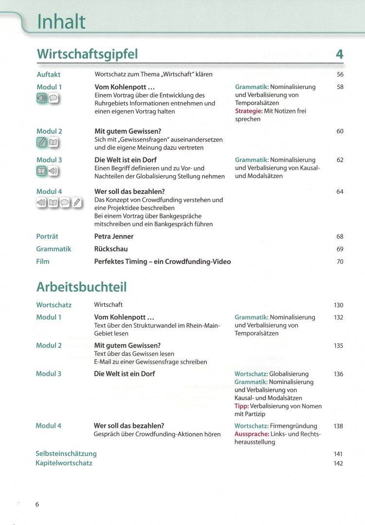 Tanja Sieber: Aspekte neu. C1. Lehr- und Arbeitsbuch. Teil 1. Mittelstufe Deutsch (+CD)