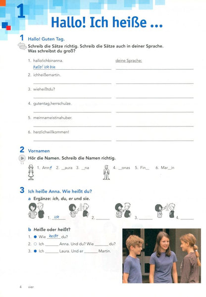 Sarah Fleer: Logisch! neu. A1.1. Arbeitsbuch mit Audios