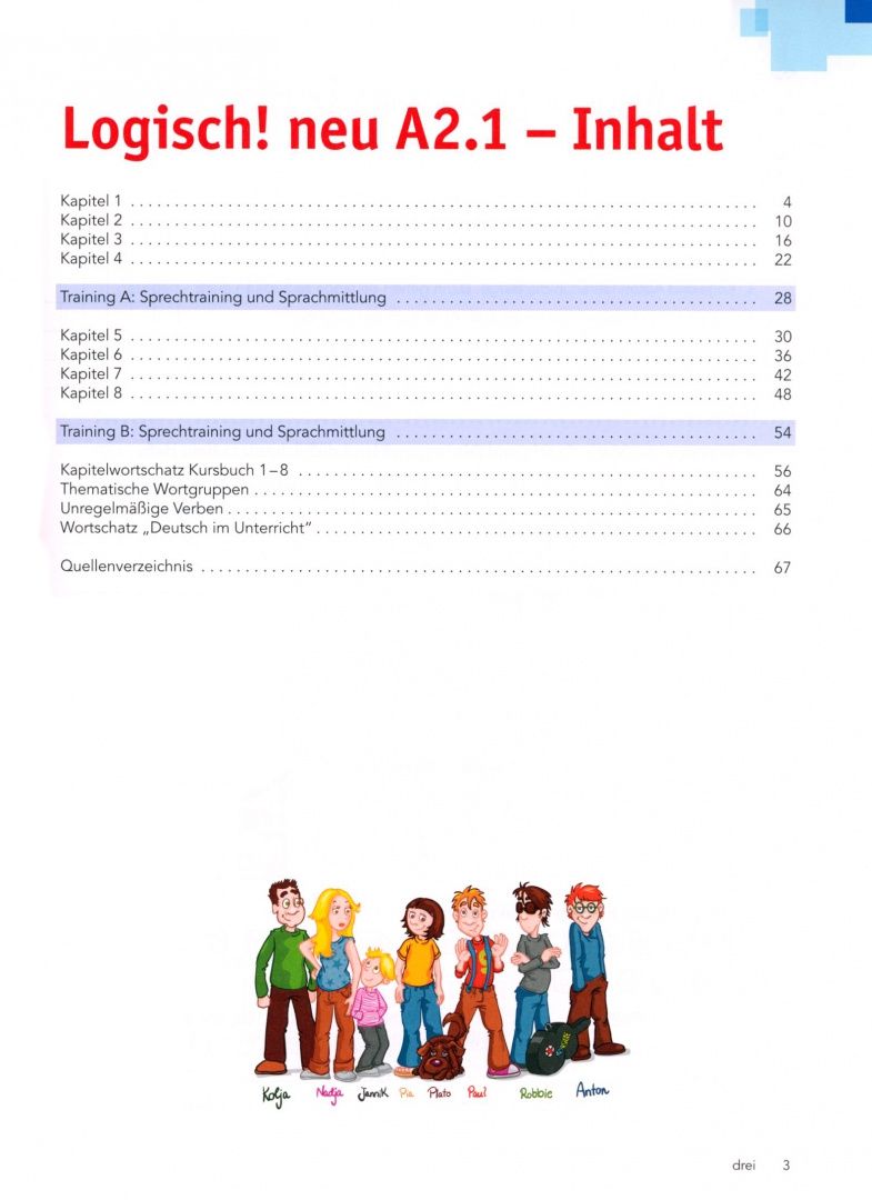 Paul Rusch: Logisch! neu. A2.1. Arbeitsbuch mit Audios