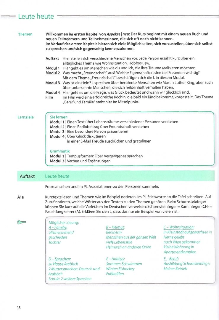 Tanja Sieber: Aspekte neu. B1 plus. Unterrichtshandbuch inklusive Lizenzcode fur das Digitale Unterrichtspaket