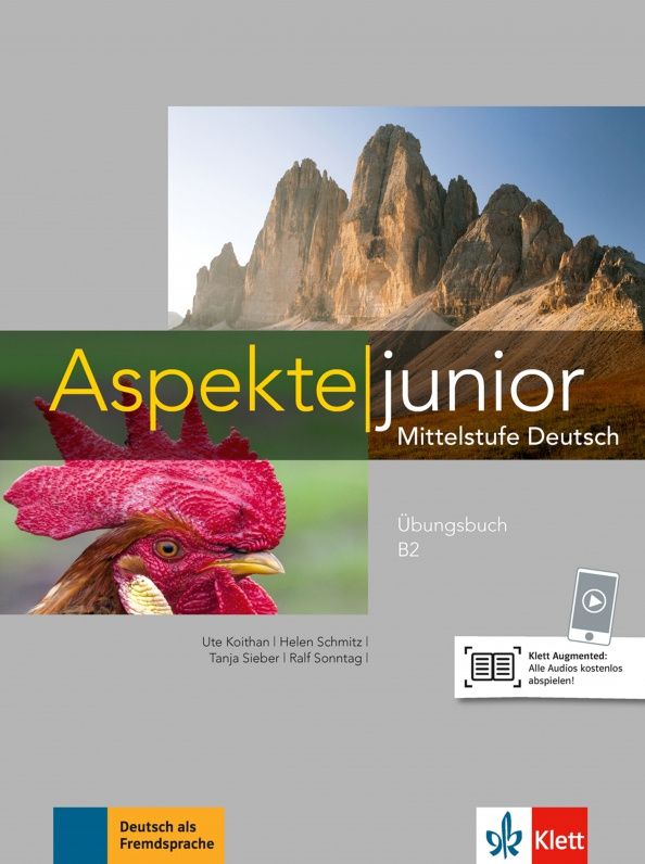 Tanja Sieber: Aspekte junior. B2. Ubungsbuch mit Audios zum Download