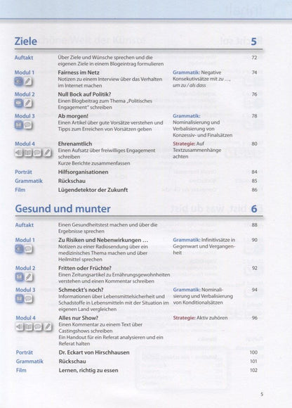 Aspekte junior. Mittelstufe Deutsch. Kursbuch С1 mit Audios zum Download
