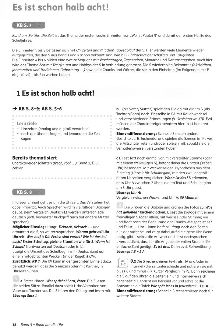 Ernst Endt: Wo ist Paula? 3+4. Deutsch für die Primarstufe. Lehrerhandbuch mit 4 Audio-CDs und Video-DVD