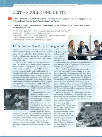 Tanja Sieber: Kontext. B1.1+. Kurs- und Ubungsbuch mit Audios und Videos. Deutsch als Fremdsprache