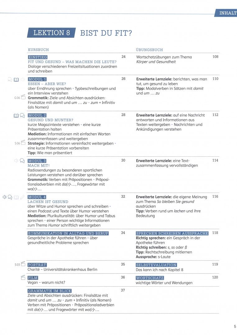 Tanja Sieber: Kontext. B1.2+. Kurs- und Ubungsbuch mit Audios und Videos. Deutsch als Fremdsprache