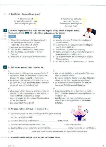 Tanja Sieber: Kontext. B1+. Ubungsbuch mit Audios. Deutsch als Fremdsprache