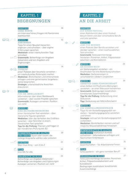 Tanja Sieber: Kontext. B2. Kursbuch mit Audios und Videos. Deutsch als Fremdsprache