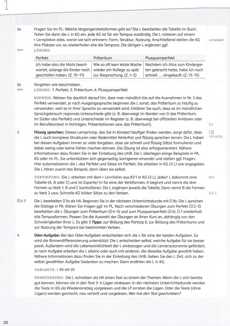 Birgitta Frohlich: Kontext. B1+ express. Unterrichtshandbuch. Deutsch als Fremdsprache