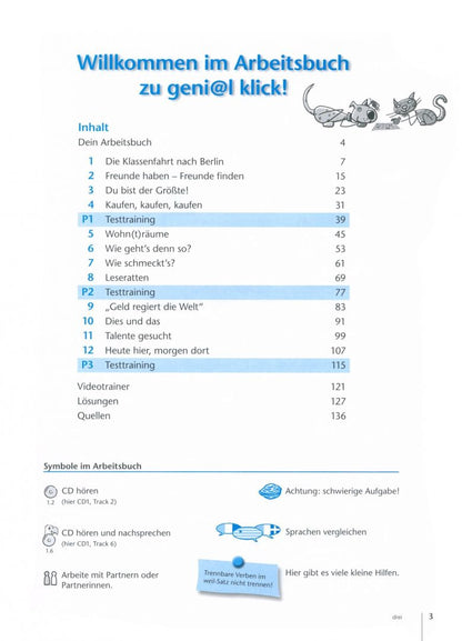 Petra Pfeifhofer: Geni@l klick. A2. Arbeitsbuch (+2CD)
