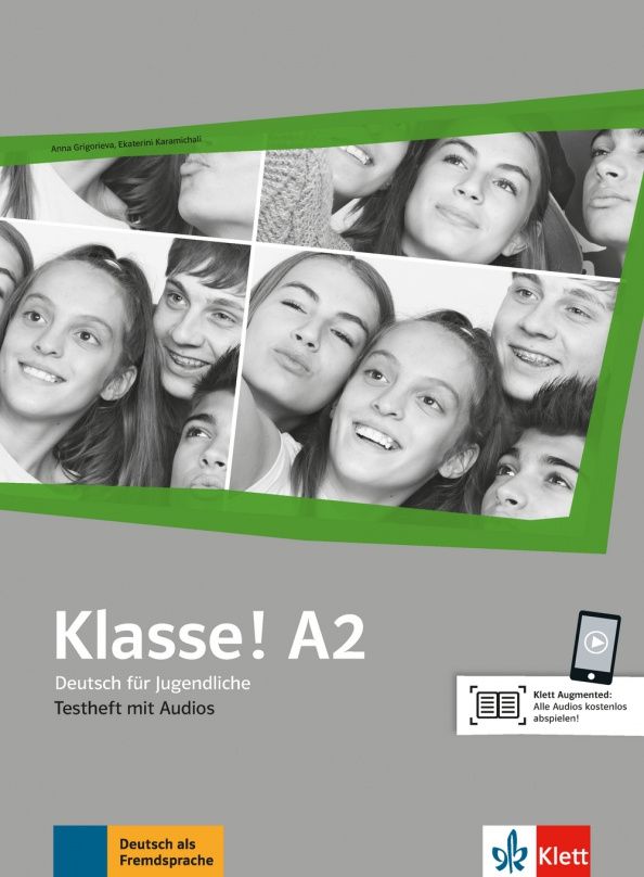 Ekaterini Karamichali: Klasse! A2. Testheft mit Audios