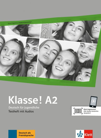 Ekaterini Karamichali: Klasse! A2. Testheft mit Audios