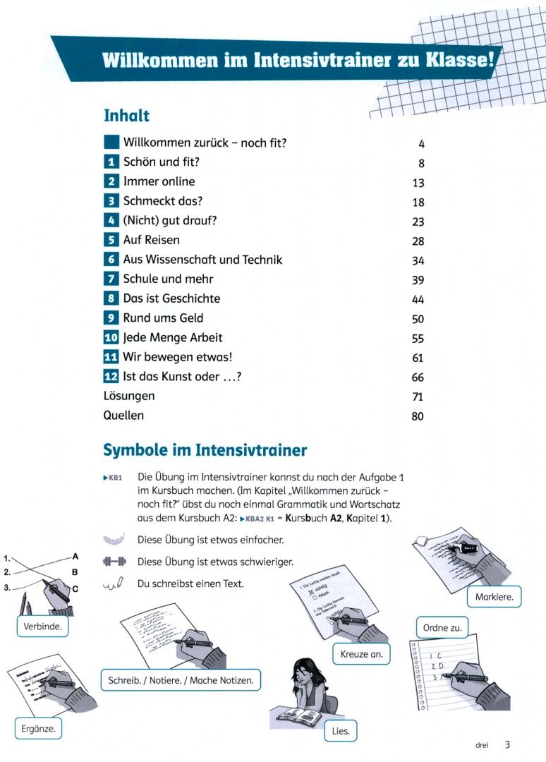 Sarah Fleer: Klasse! B1. Intensivtrainer. Deutsch fur Jugendliche