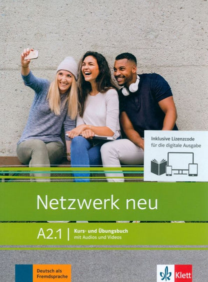 Tanja Sieber: Netzwerk neu. A2.1. Kurs- und Ubungsbuch mit Audios und Videos inklusive Lizenzcode BlinkLearning