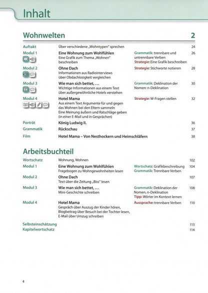 Tanja Sieber: Aspekte neu. B1+. Lehr- und Arbeitsbuch mit Audios inklusive Lizenzcode BlinkLearning. Teil 1 (+CD)