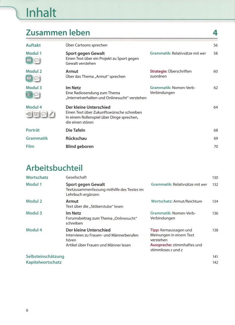 Tanja Sieber: Aspekte neu. B2. Lehr- und Arbeitsbuch mit Audios inklusive Lizenzcode BlinkLearning. Teil 1 (+CD)