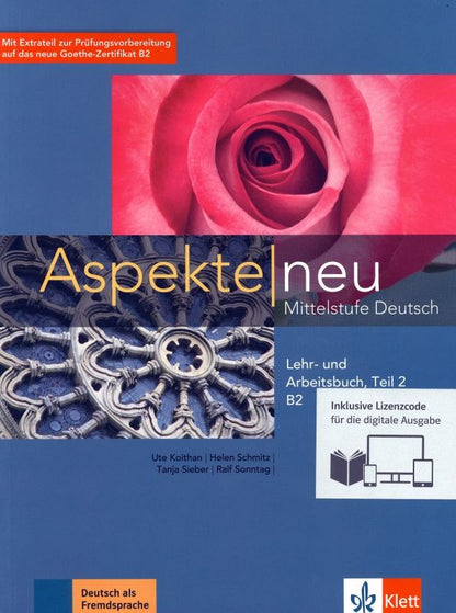 Tanja Sieber: Aspekte neu. B2. Lehr- und Arbeitsbuch mit Audios inklusive Lizenzcode BlinkLearning. Teil 2 (+CD)