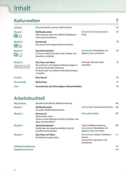 Tanja Sieber: Aspekte neu. B2. Lehr- und Arbeitsbuch mit Audios inklusive Lizenzcode BlinkLearning. Teil 2 (+CD)