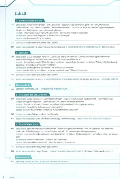 Susan Kaufmann: Die neue Linie 1 A1. Deutsch für Alltag und Beruf. Kurs- und Übungsbuch mit Audios und Videos