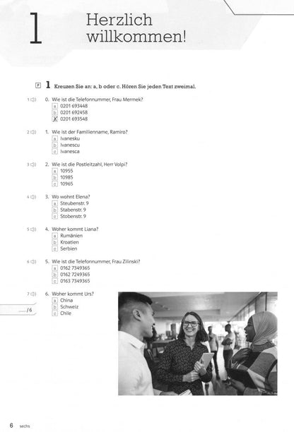 Kirsten Althaus: Die neue Linie 1 A1. Deutsch fur Alltag und Beruf. Testheft mit Prufungsvorbereitung