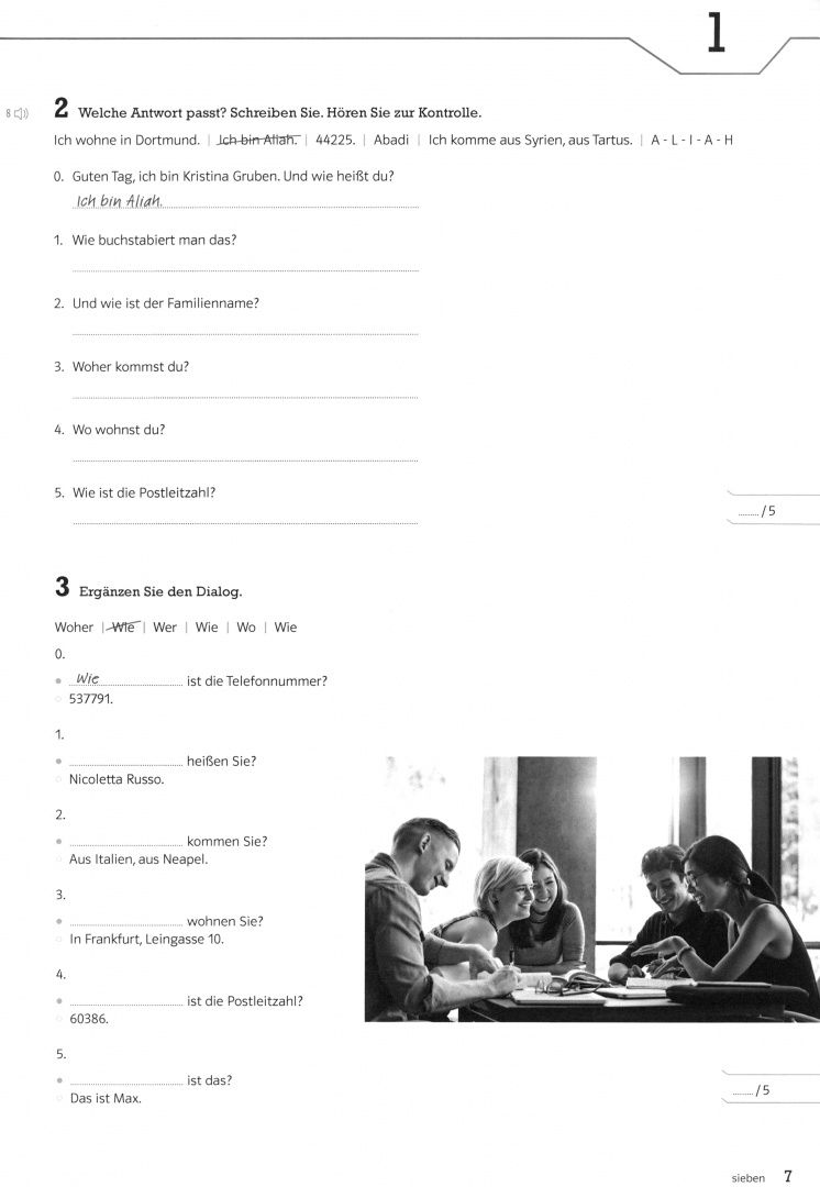 Kirsten Althaus: Die neue Linie 1 A1. Deutsch fur Alltag und Beruf. Testheft mit Prufungsvorbereitung