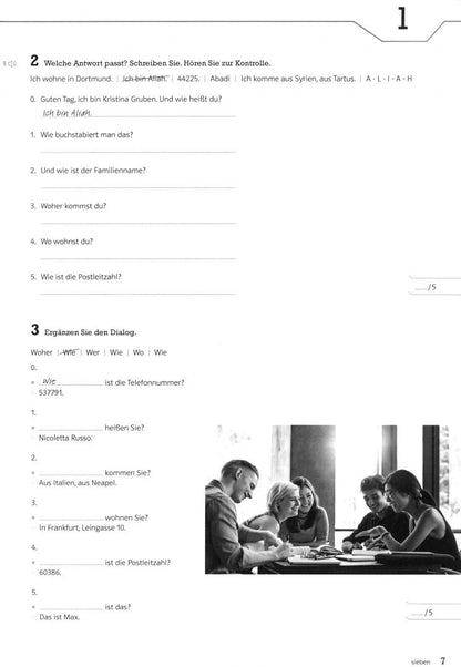 Kirsten Althaus: Die neue Linie 1 A1. Deutsch fur Alltag und Beruf. Testheft mit Prufungsvorbereitung