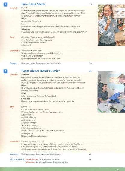 Lutz Rohrmann: Linie 1 Beruf B1/B2. Paket aus den Kurs- und Übungsbüchern Brückenelement B1/B2 und B2