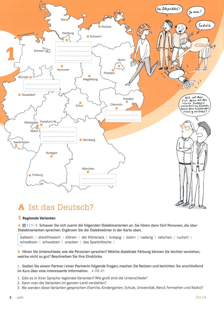 Friederike Jin: Kompass DaF. C1. Kurs- und Übungsbuch mit Audios und Videos. Deutsch für Studium und Beruf