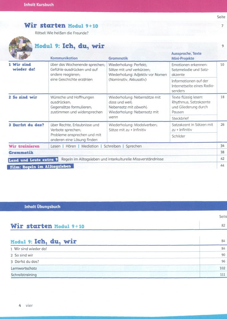 Wir alle B1.1. Deutsch für junge Lernende. Kurs- und Übungsbuch mit Audios und Videos