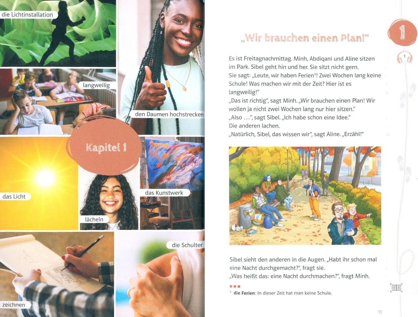 Schlaflos in der Großstadt. Auf Tour in Berlin. A1. Buch + Online