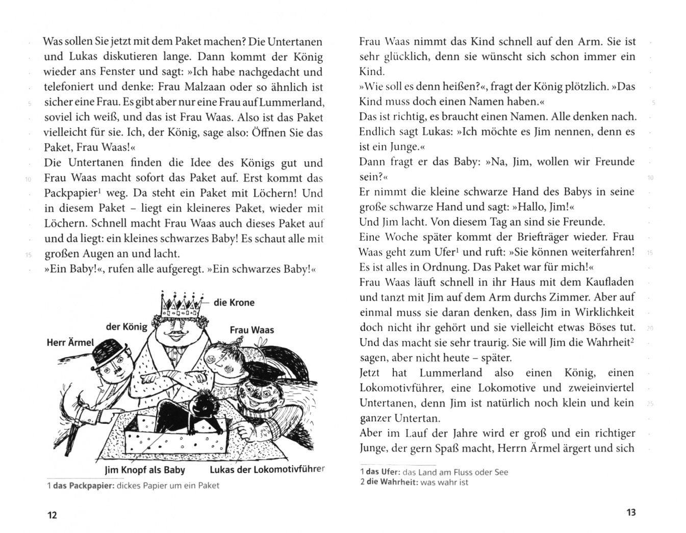 Michael Ende: Jim Knopf und Lukas der Lokomotivfuhrer. A1-A2