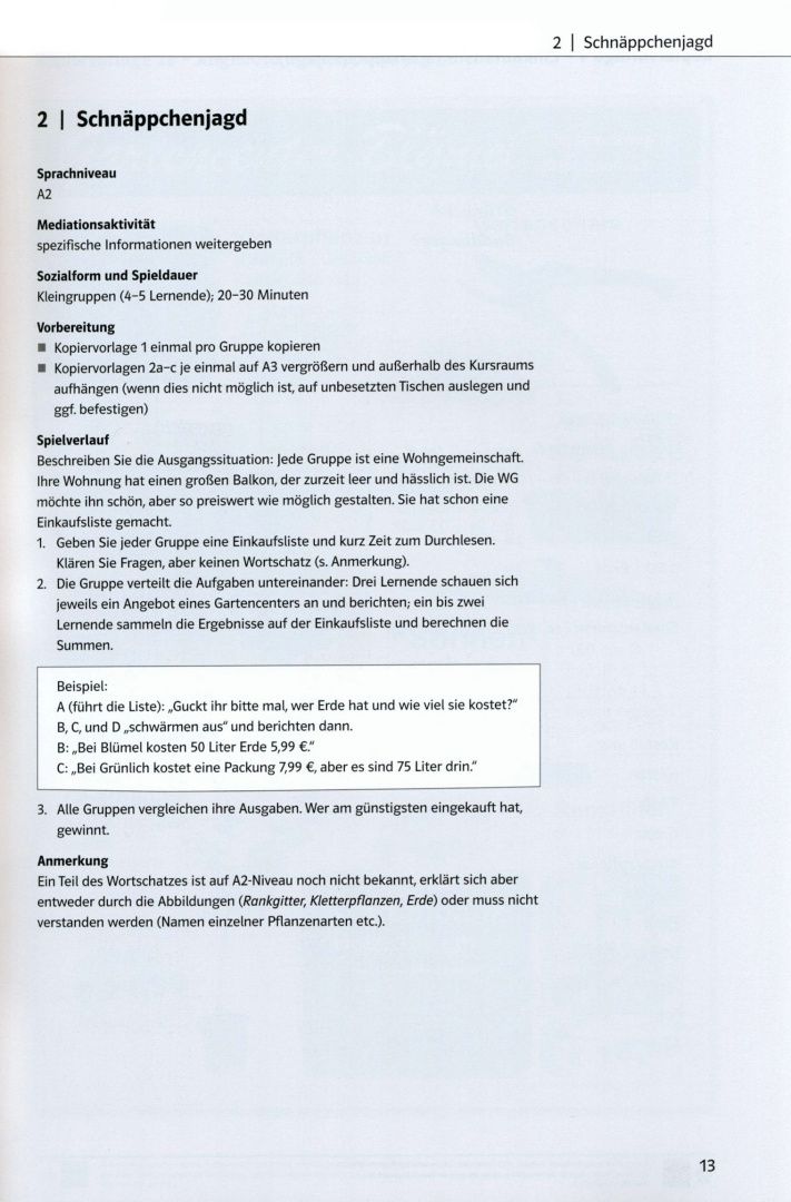 Susanne Daum: 44 Mediationsspiele für Partner- und Gruppenarbeit. Deutsch als Fremd- und Zweitsprache