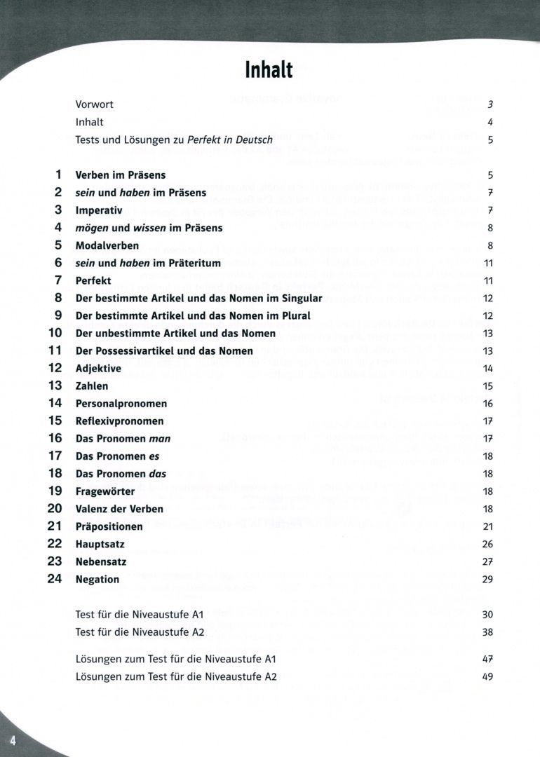Marina Mouriki: Perfekt in Deutsch. Ubungsgrammatik fur Jugendliche. Lehrerbuch
