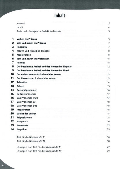 Marina Mouriki: Perfekt in Deutsch. Ubungsgrammatik fur Jugendliche. Lehrerbuch