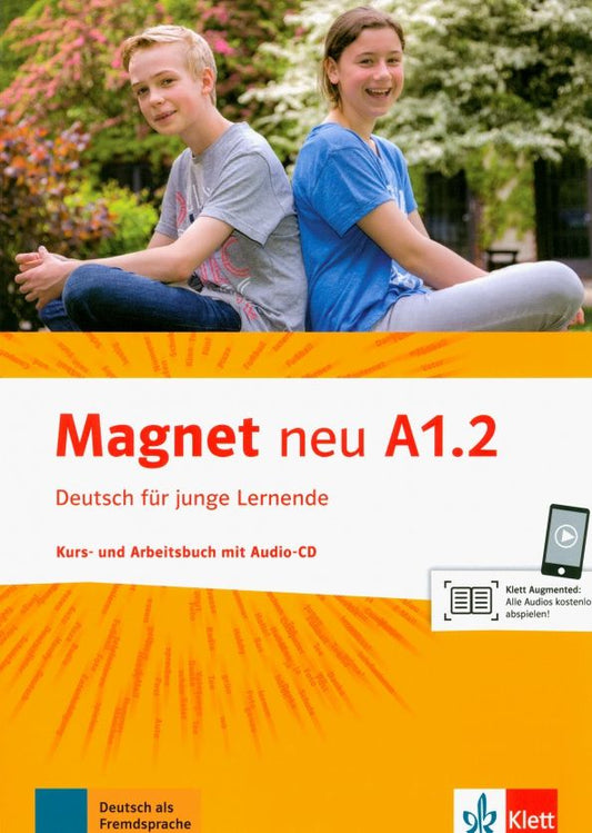 Silvia Dahmen: Magnet neu. A1.2. Kurs- und Arbeitsbuch (+CD)