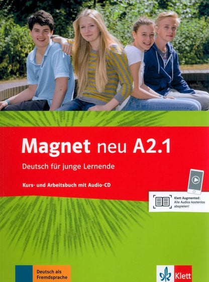 Silvia Dahmen: Magnet neu. A2.1. Kurs- und Arbeitsbuch (+CD)