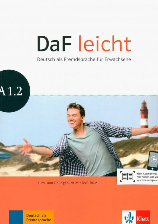 Angelika Lundquist-Mod: DaF leicht A1.2. Deutsch als Fremdsprache fur Erwachsene. Kurs- und Ubungsbuch mit DVD-ROM