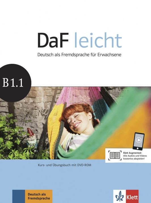 Angelika Lundquist-Mod: DaF leicht B1.1. Deutsch als Fremdsprache für Erwachsene. Kurs- und Übungsbuch mit DVD-ROM
