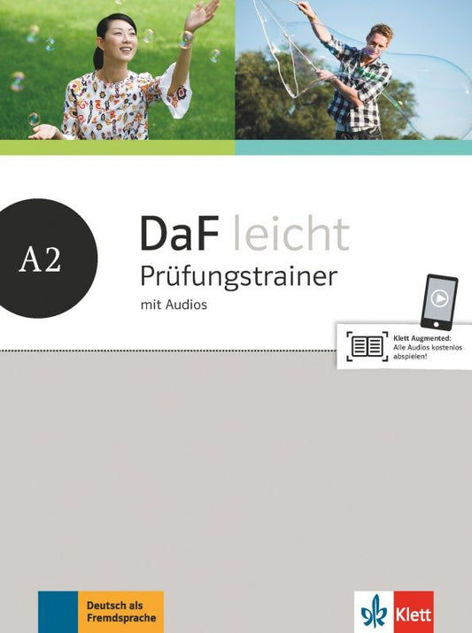 Eveline Schwarz: DaF leicht A2. Prufungstrainer mit Audios