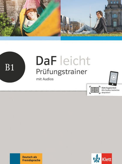 Eveline Schwarz: DaF leicht B1. Prüfungstrainer mit Audios