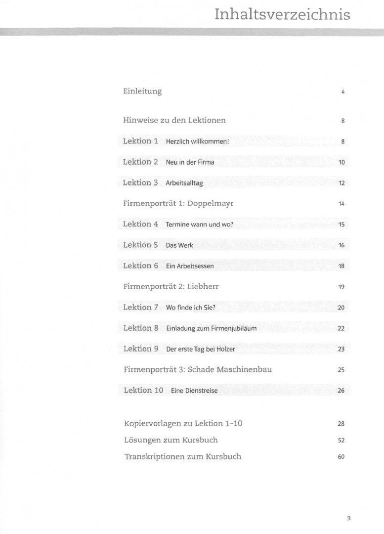 Radka Lemmen: DaF im Unternehmen A1. Lehrerhandbuch