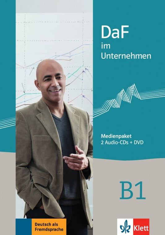 Nadja Fugert: DaF im Unternehmen B1. Medienpaket 2 Audio-CDs + DVD