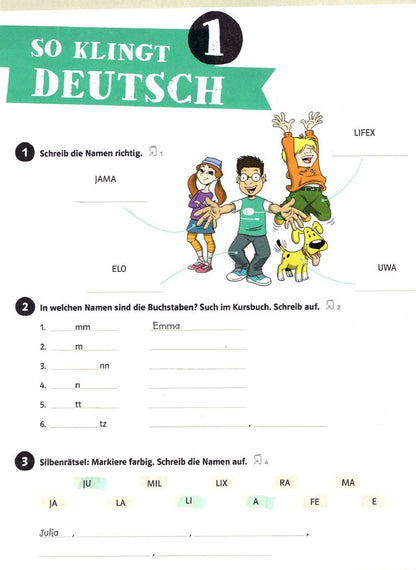 Olga Swerlowa: Die Deutschprofis. A1. Übungsbuch