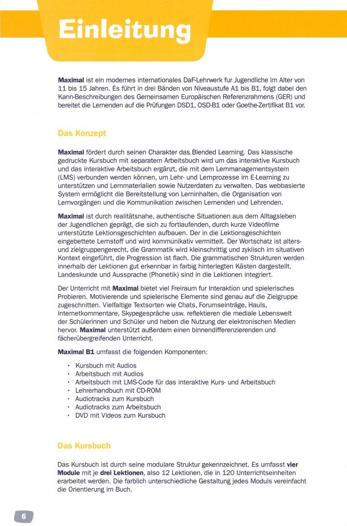 Dejan Kramzar: Maximal B1. Deutsch fur Jugendliche. Lehrerhandbuch mit CD-ROM und 4 Audio-CDs