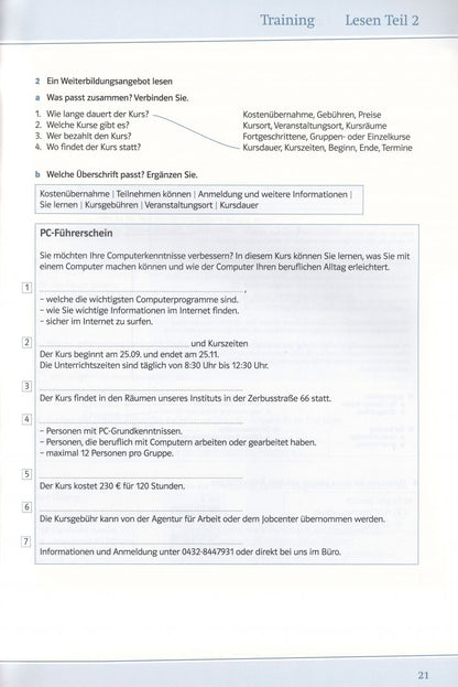 Judith Krane: Mit Erfolg zum Deutsch-Test für den Beruf A2. Übungs- und Testbuch + Online