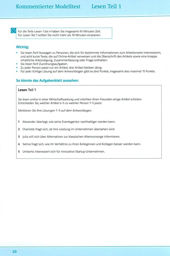 Hidegard Meister: Mit Erfolg zum Deutsch-Test für den Beruf C1. Übungs- und Testbuch + Online