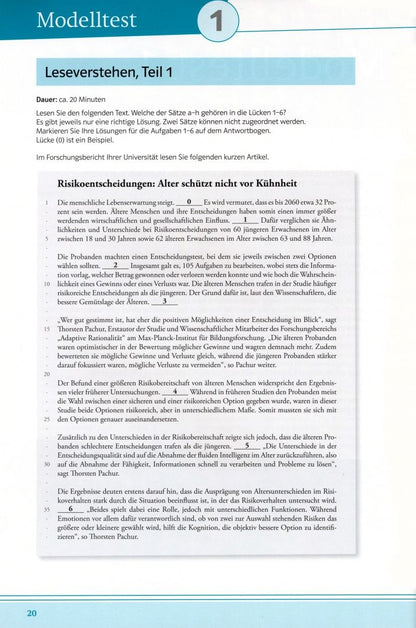 Hans-Jurgen Hantschel: Mit Erfolg zu telc C1 Hochschule. Testbuch
