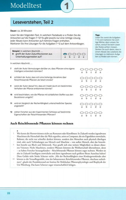 Hans-Jurgen Hantschel: Mit Erfolg zu telc C1 Hochschule. Testbuch